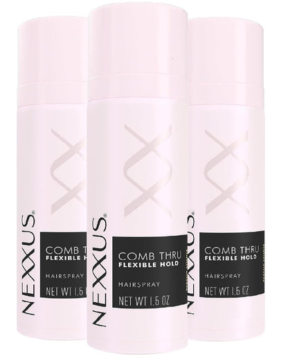 Nexxus Comb Thru Finishing Mist Hair Spray - Lightweight Volume Spray, 1.5 oz (Pack of 3) Avelisse