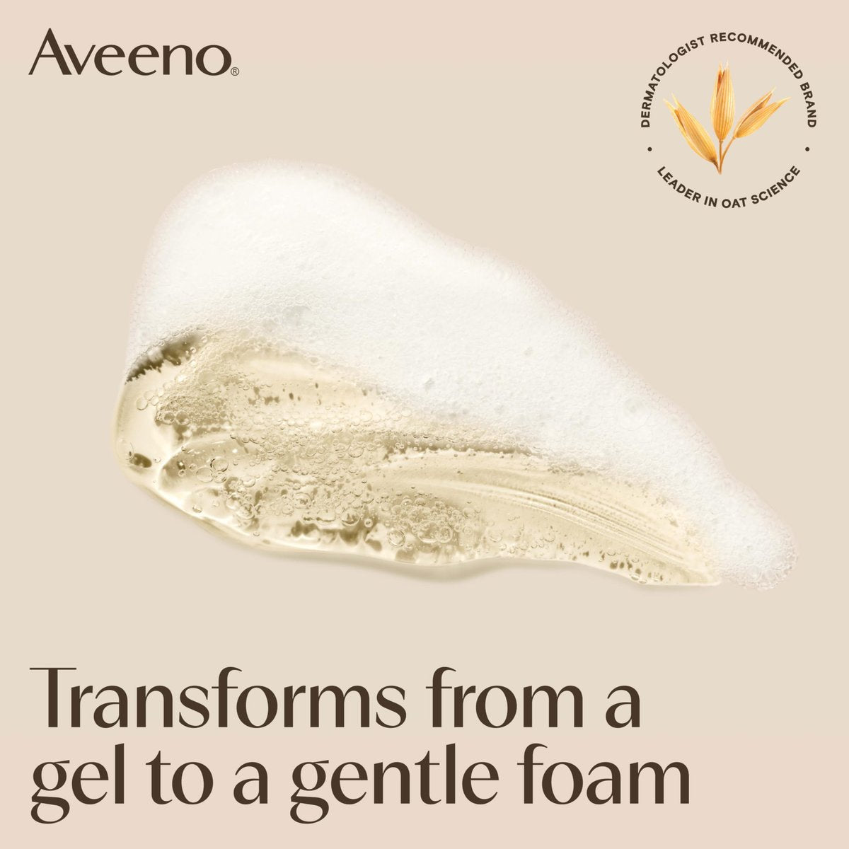 Aveeno Calm + Restore Foaming Cleanser for Sensitive Skin - Fragrance-Free Face Wash with Soothing Oat, Feverfew & Hyaluronic Acid, 7.8 oz - görsel 9