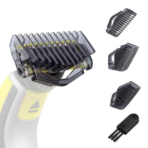 CERCGVEL 1/3/5mm Guide Combs Compatible with Philips Norelco OneBlade Shaver - Precision Trimmer Guards Kit for Face and Body - görsel 2