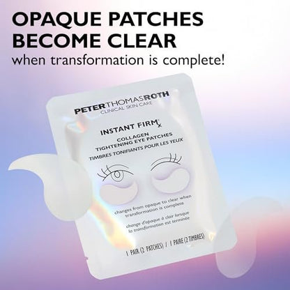Peter Thomas Roth Instant FIRMx Collagen Tightening Eye Patches - Firming Under-Eye Bags and Wrinkles - 8 Count Avelisse