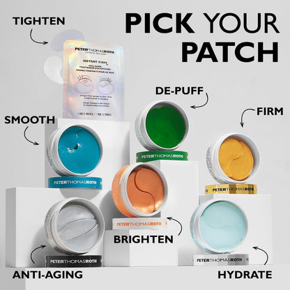 Peter Thomas Roth Instant FIRMx Collagen Tightening Eye Patches - Firming Under-Eye Bags and Wrinkles - 8 Count Avelisse