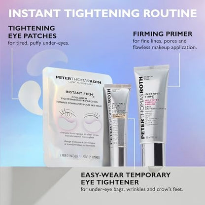 Peter Thomas Roth Instant FIRMx Collagen Tightening Eye Patches - Firming Under-Eye Bags and Wrinkles - 8 Count Avelisse