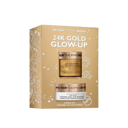 Peter Thomas Roth 24K Gold Glow-Up 2-Piece Kit – Luxury Skincare Set for Radiant Skin Avelisse
