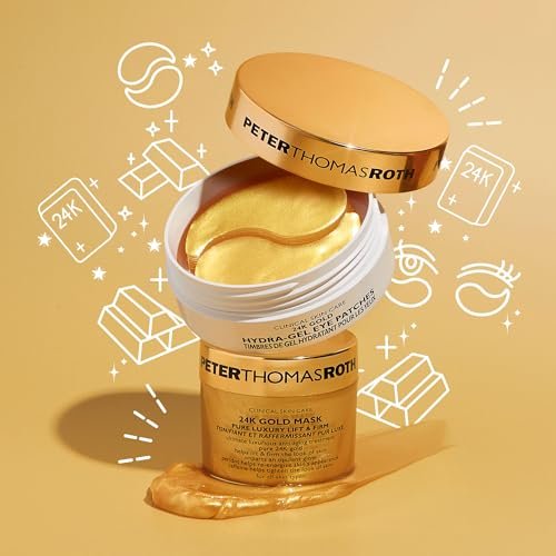 Peter Thomas Roth 24K Gold Glow-Up 2-Piece Kit – Luxury Skincare Set for Radiant Skin Avelisse