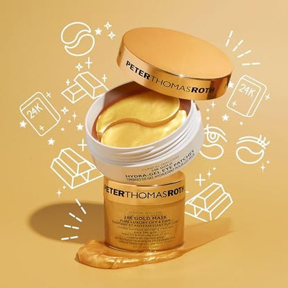 Peter Thomas Roth 24K Gold Glow-Up 2-Piece Kit – Luxury Skincare Set for Radiant Skin Avelisse