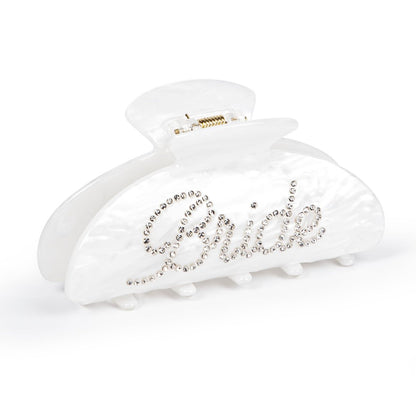 Bride Hair Claw Clip – Perfect Wedding Hair Accessory, Bachelorette Party Gifts & Bridal Shower Presents