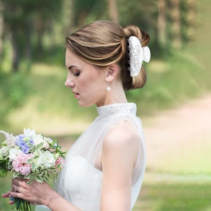 Bride Hair Claw Clip – Perfect Wedding Hair Accessory, Bachelorette Party Gifts & Bridal Shower Presents