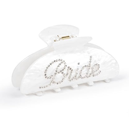 Bride Hair Claw Clip – Perfect Wedding Hair Accessory, Bachelorette Party Gifts & Bridal Shower Presents