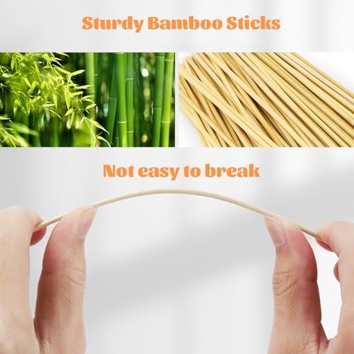 500pcs Pointed Cotton Swabs with Storage Case – 6 Inch Precision Gun Cleaning Swabs, Lint Free Bamboo Handle Long Cotton Swabs for Gun Cleaning, Makeup & Electronics - görsel 10
