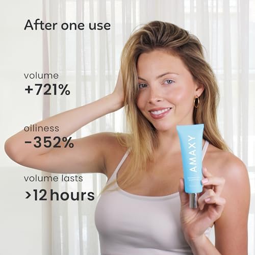 AMAXY Wet Dry Shampoo Gel – Instant Freshness & Volume, Oil Absorption, Non-Aerosol, Powder-Free, Scalp-Friendly Cleansing with Natural Ingredients Avelisse