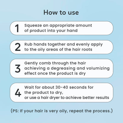 AMAXY Wet Dry Shampoo Gel – Instant Freshness & Volume, Oil Absorption, Non-Aerosol, Powder-Free, Scalp-Friendly Cleansing with Natural Ingredients Avelisse