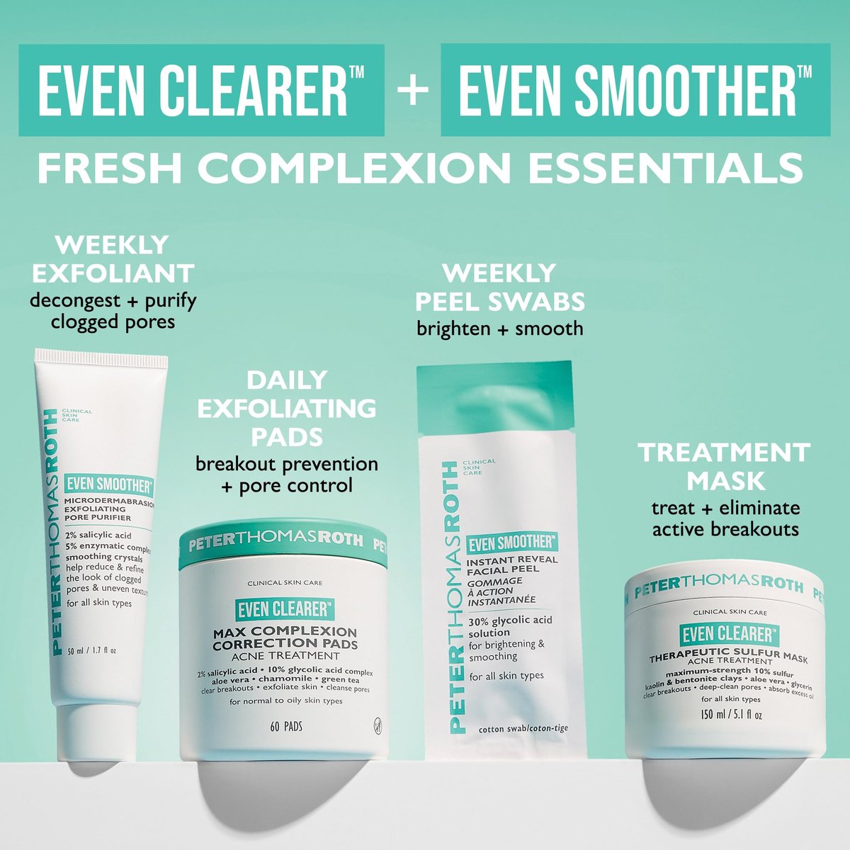 Peter Thomas Roth Even Clearer Therapeutic Sulfur Mask for Pores and Oil Control - 5.1 oz Avelisse