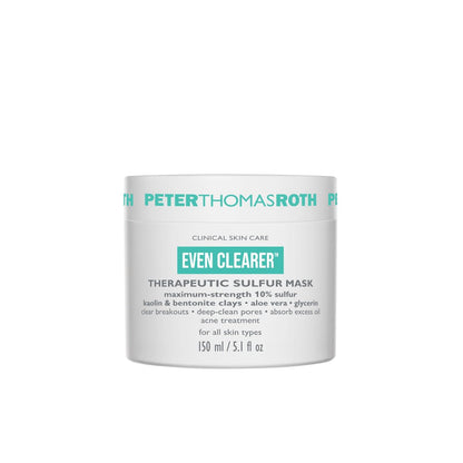 Peter Thomas Roth Even Clearer Therapeutic Sulfur Mask for Pores and Oil Control - 5.1 oz Avelisse