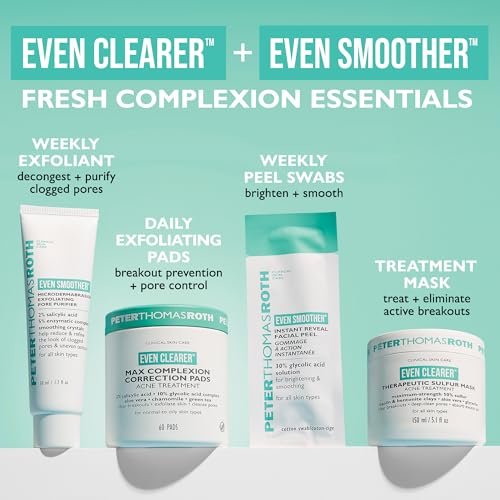 Peter Thomas Roth Even Clearer Therapeutic Sulfur Mask for Pores and Oil Control - 5.1 oz Avelisse