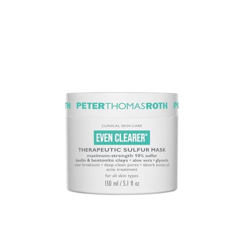 Peter Thomas Roth Even Clearer Therapeutic Sulfur Mask for Pores and Oil Control - 5.1 oz Avelisse
