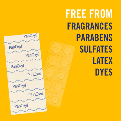 PanOxyl Daytime Invisible Patches with Salicylic Acid – 40 Count, Large & Small, Dermatologist-Recommended for Blemish Management