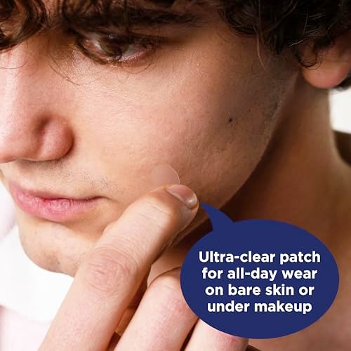 PanOxyl Daytime Invisible Patches with Salicylic Acid – 40 Count, Large & Small, Dermatologist-Recommended for Blemish Management - görsel 8