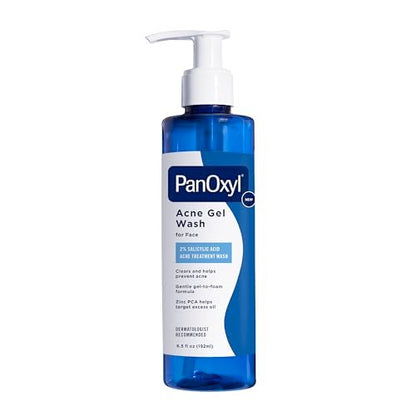 PanOxyl Acne Gel Wash – 2% Salicylic Acid with Blue Algae, Aloe Vera & Zinc PCA, 6.5 oz Avelisse