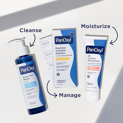 PanOxyl Acne Gel Wash – 2% Salicylic Acid with Blue Algae, Aloe Vera & Zinc PCA, 6.5 oz Avelisse