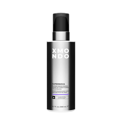 XMONDO Hair Supernova Blonde Brightening Leave-in Conditioning Mist - Purple Toning Spray for Blonde, Silver, and Gray Hair (6.7 oz) Avelisse