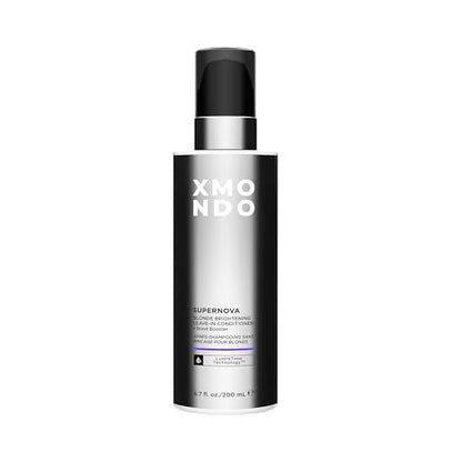XMONDO Hair Supernova Blonde Brightening Leave-in Conditioning Mist - Purple Toning Spray for Blonde, Silver, and Gray Hair (6.7 oz) Avelisse