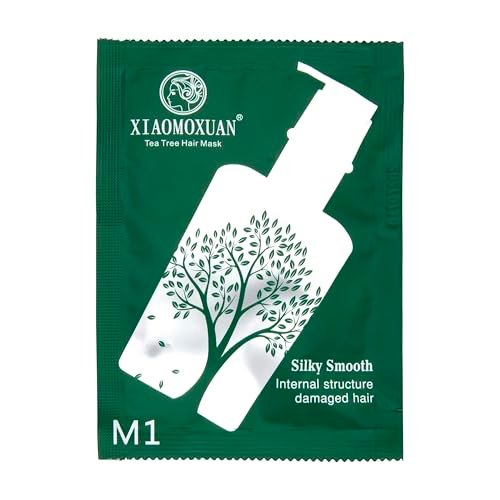 Tea Tree Hair Mask Sample Packets - Travel Pack of 10 Sample Sachets by Xiaomoxuan - görsel 4