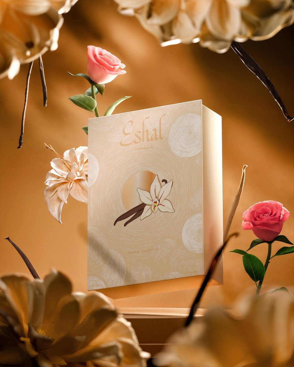Paris Corner Eshal Vanilla EDP for Women - 3.4 Fl Oz | Sweet, Warm & Long-Lasting Fragrance Avelisse