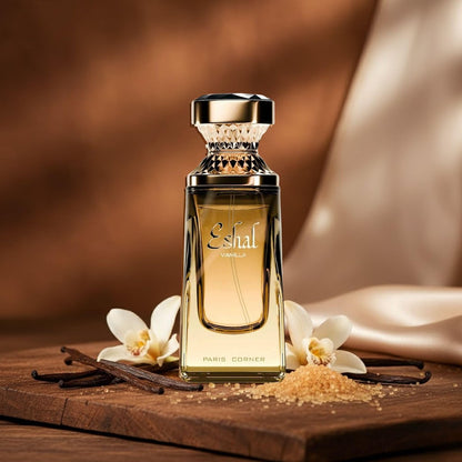 Paris Corner Eshal Vanilla EDP for Women - 3.4 Fl Oz | Sweet, Warm & Long-Lasting Fragrance Avelisse