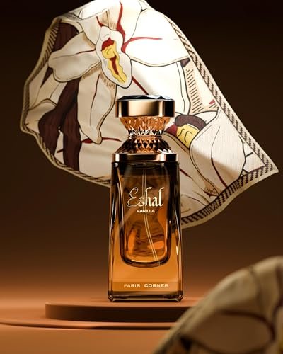 Paris Corner Eshal Vanilla EDP for Women - 3.4 Fl Oz | Sweet, Warm & Long-Lasting Fragrance Avelisse