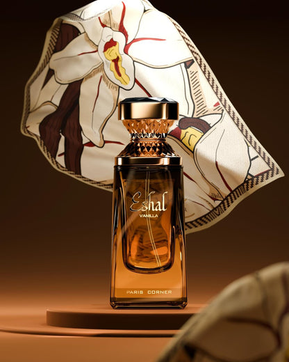 Paris Corner Eshal Vanilla EDP for Women - 3.4 Fl Oz | Sweet, Warm & Long-Lasting Fragrance Avelisse