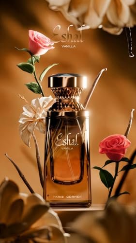 Paris Corner Eshal Vanilla EDP for Women - 3.4 Fl Oz | Sweet, Warm & Long-Lasting Fragrance Avelisse