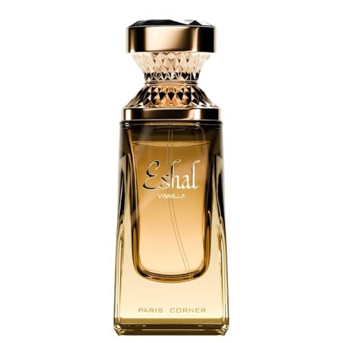 Paris Corner Eshal Vanilla EDP for Women - 3.4 Fl Oz | Sweet, Warm & Long-Lasting Fragrance Avelisse
