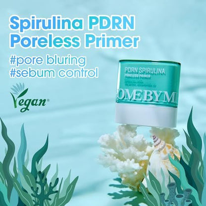 SOME BY MI PDRN Spirulina Poreless Primer Stick – Vegan Korean Primer for Blurring Pores & Controlling Sebum (0.35oz / 10g) Avelisse