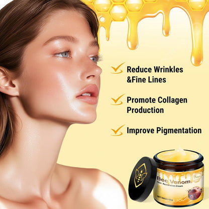 2 PCS Bee Venom Skin Restoration Cream – Firm, Rejuvenate & Smooth Wrinkles & Fine Lines Avelisse