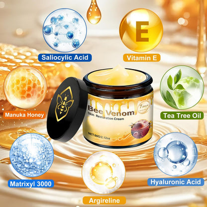 2 PCS Bee Venom Skin Restoration Cream – Firm, Rejuvenate & Smooth Wrinkles & Fine Lines Avelisse