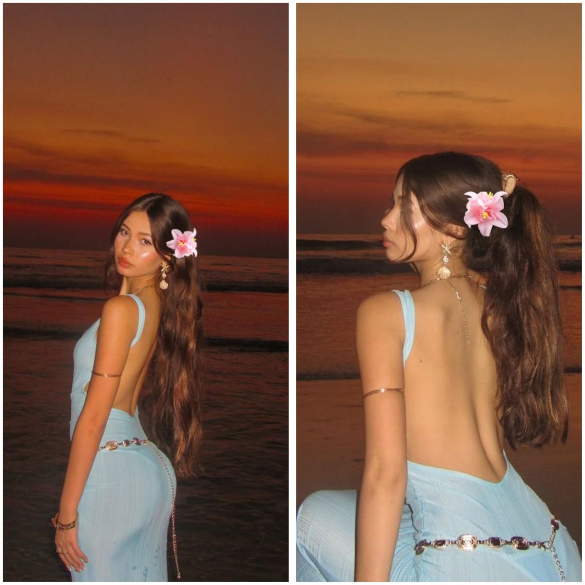 6-Pack Hawaiian Flower Hair Clips for Women - Tropical Bohemia Beach Party Hair Accessories - görsel 4