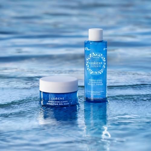Lumene Nordic Hydra [LÄHDE] Oxygen Recovery 72H Hydra Gel Mask – Cooling, Hydrating Face Treatment for Dry & Dehydrated Skin with Organic Nordic Birch Sap & Arctic Spring Water | Vegan | 150 ml - görsel 8