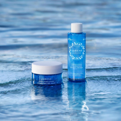 Lumene Nordic Hydra [LÄHDE] Oxygen Recovery 72H Hydra Gel Mask – Cooling, Hydrating Face Treatment for Dry & Dehydrated Skin with Organic Nordic Birch Sap & Arctic Spring Water | Vegan | 150 ml