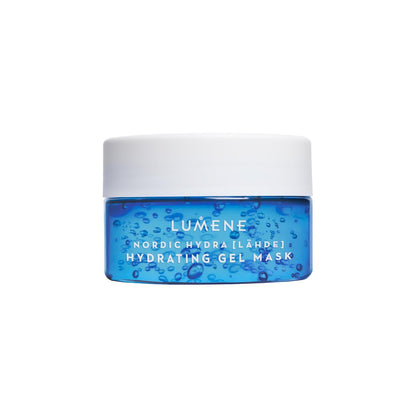 Lumene Nordic Hydra [LÄHDE] Oxygen Recovery 72H Hydra Gel Mask – Cooling, Hydrating Face Treatment for Dry & Dehydrated Skin with Organic Nordic Birch Sap & Arctic Spring Water | Vegan | 150 ml