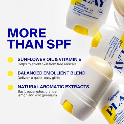 Supergoop! PLAY Everyday Sunscreen Stick SPF – Convenient Stick Format: Mess-free application; perfect for face – Image 14