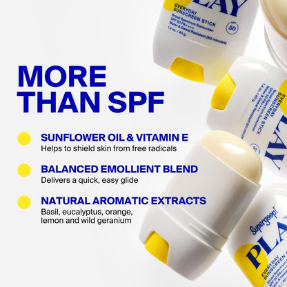 Supergoop! PLAY Everyday Sunscreen Stick SPF – For All Skin Types: Safe for normal, dry, oily, combination, and – Image 13