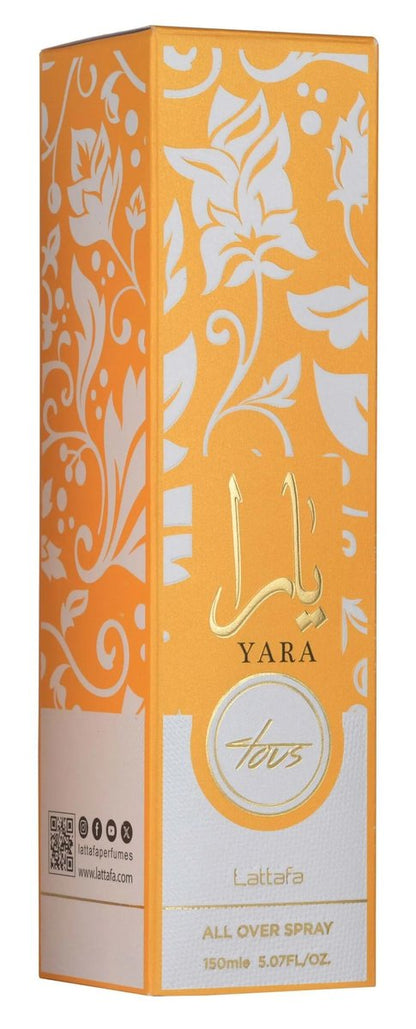 Lattafa Yara Tous – Tropical Fruity Floral Vanilla All Over Spray – Long-Lasting Fragrance for Women, 5.07 oz (150 ml) Avelisse