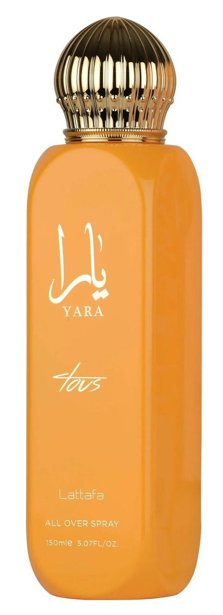 Lattafa Yara Tous – Tropical Fruity Floral Vanilla All Over Spray – Long-Lasting Fragrance for Women, 5.07 oz (150 ml) Avelisse