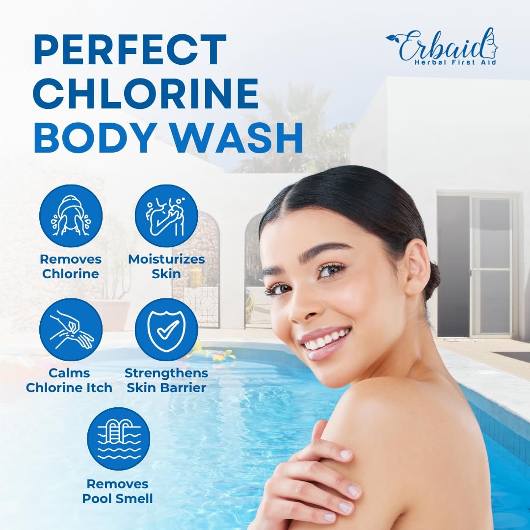 Swimmers Shampoo & Body Wash Bar – Chlorine Removal, Natural Face & Body Soap – Removes Chlorine, Salt, Bromine, Hard Water & Sunscreen – Gentle Moisturizing After Swim Care – Made in USA for All Ages - görsel 7