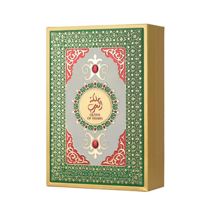 Lattafa Pride Queen of Arabia Eau de Parfum – Floral, Woody, Sweet, Amber – Long-Lasting Women's Perfume, 3.4 oz (100 ml) Avelisse
