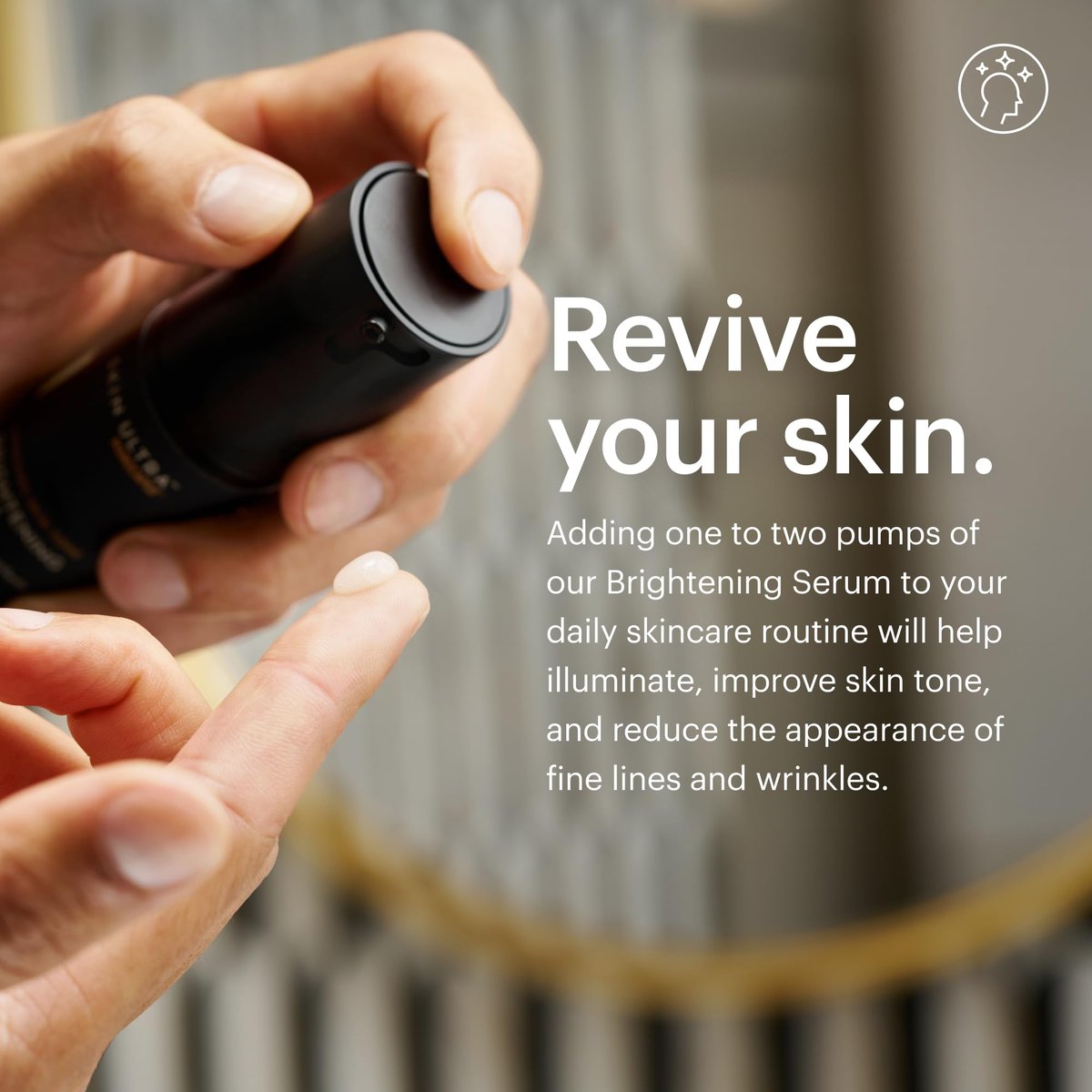 MANSCAPED® Skin Ultra™ Daily Regimen - Men's Skincare Routine Essentials with Face Wash, Face Moisturizer & Brightening Serum Avelisse