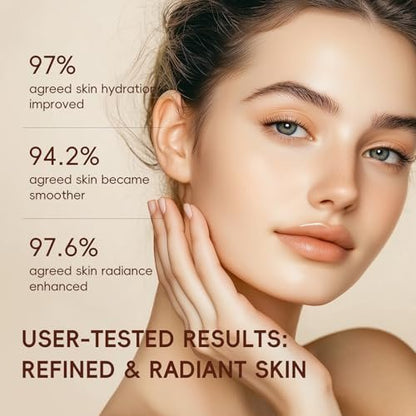 Moisturizing Korean Rice Skin Care Set – Radiance Skincare 5-Step Routine for Glowing Skin, All Skin Types Avelisse