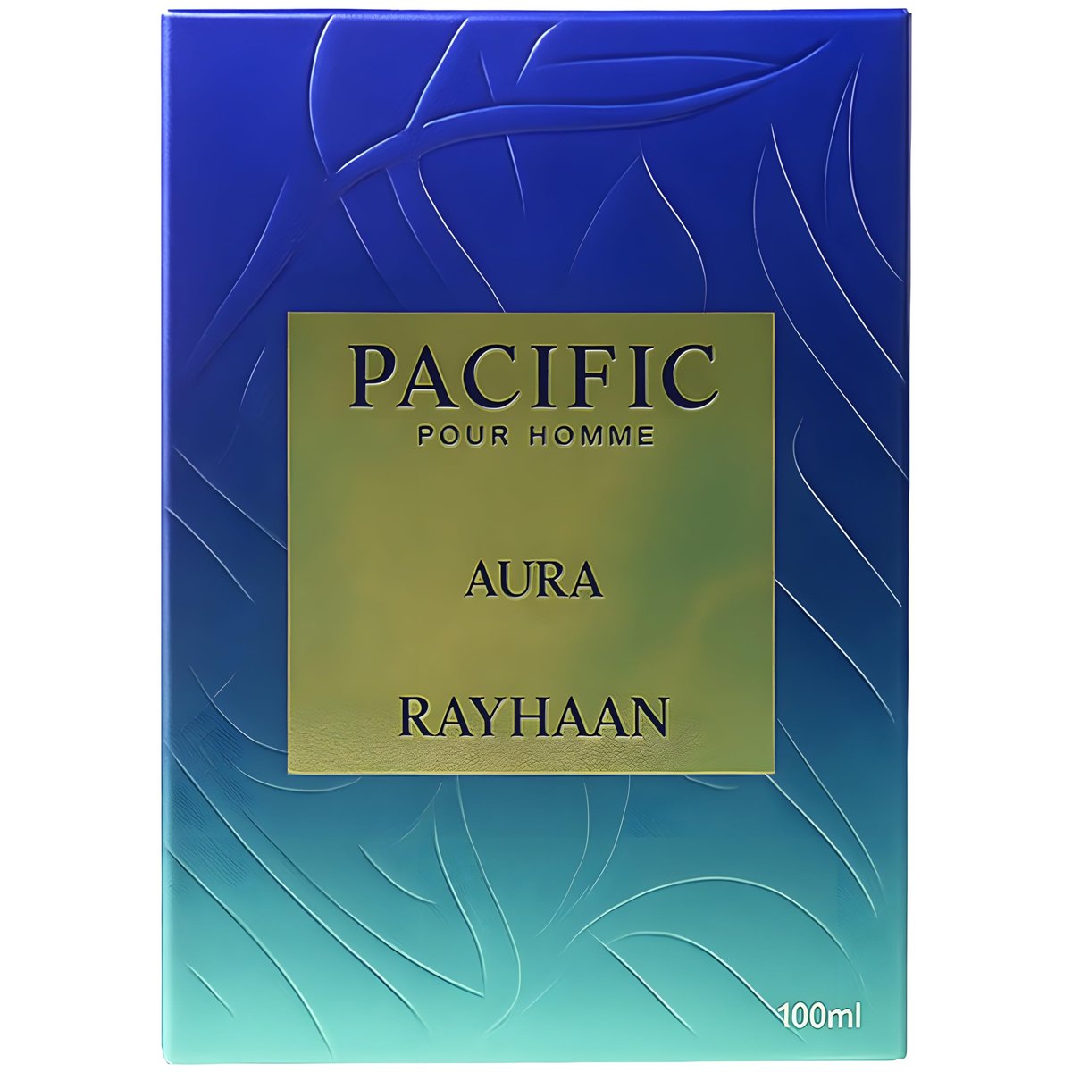 Rayhaan Pacific Aura Eau de Parfum for Men - Citrus, Aromatic, Mint, Amber, Fresh - 3.4 oz / 100 ml Avelisse