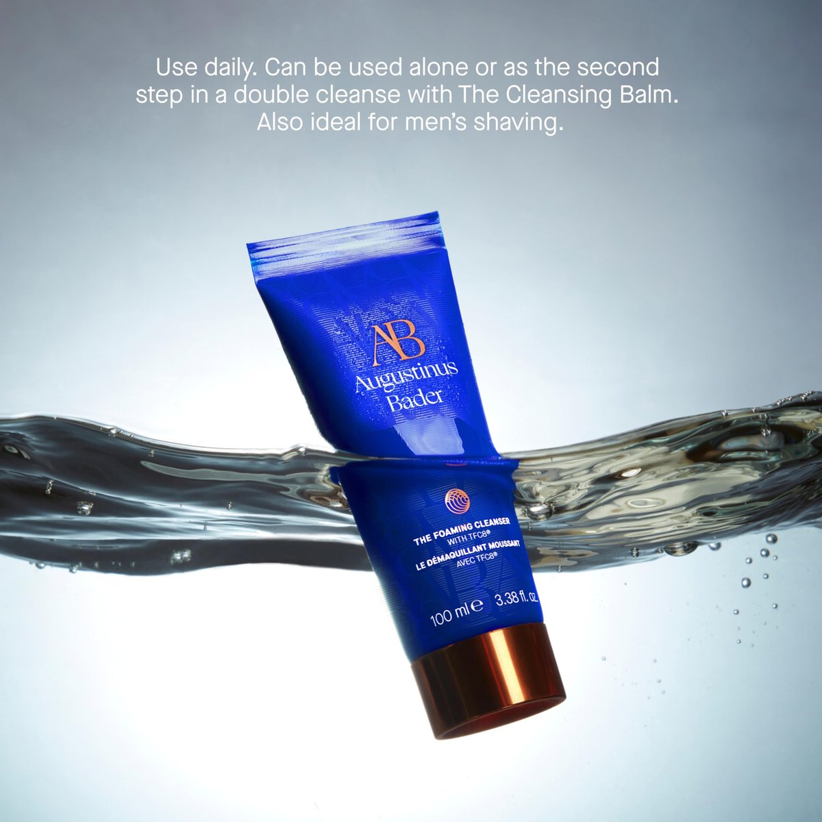 Augustinus Bader The Foaming Cleanser – Gentle Hydrating Face Cleanser for Daily Use, 150 ml Avelisse