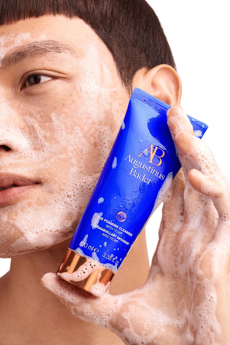 Augustinus Bader The Foaming Cleanser – Gentle Hydrating Face Cleanser for Daily Use, 150 ml Avelisse